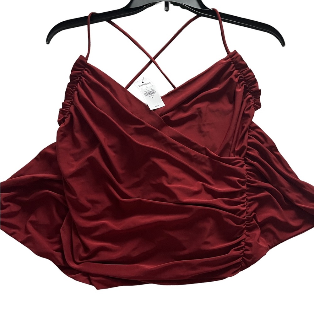 NWT Express Ruched Tank Top